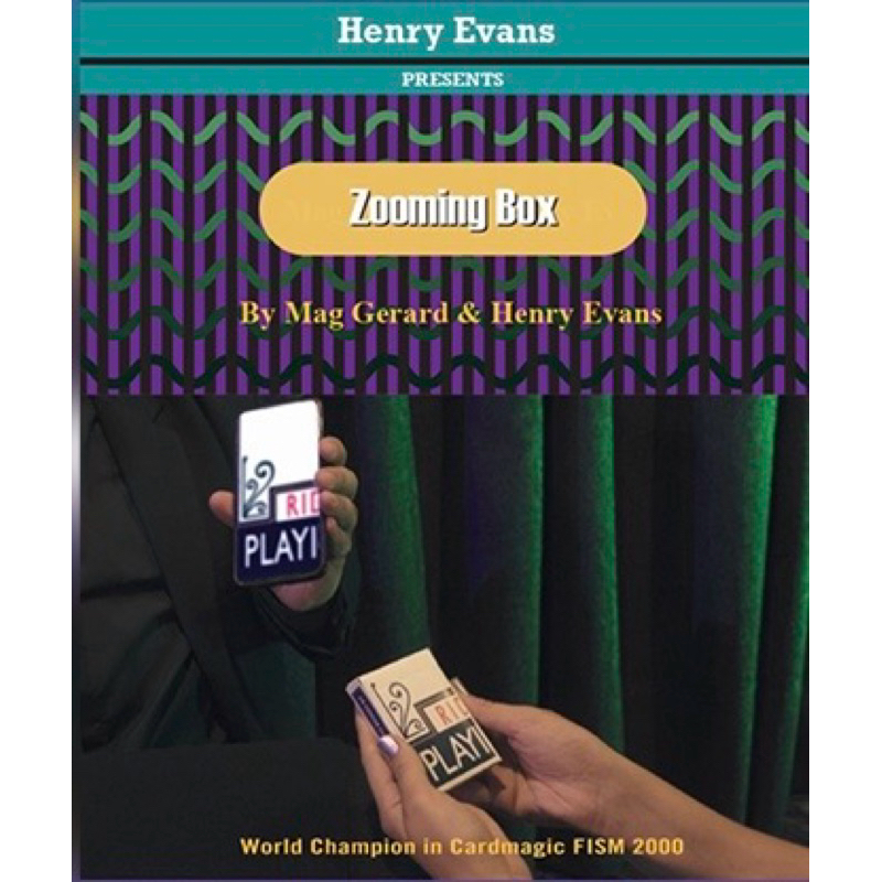 （魔術小子）魔術道具 Zooming Box 縮放牌盒 預測你的選擇 互動魔術 | 蝦皮購物