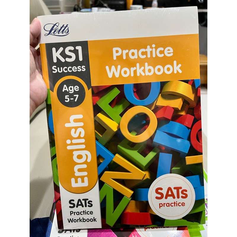 英文練習本Letts KS2 SATs Revision Success | 蝦皮購物