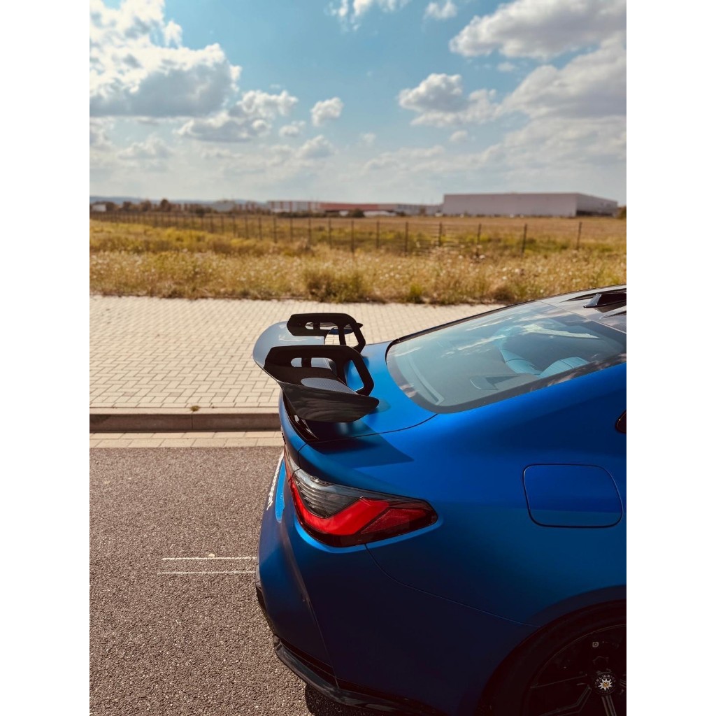 【EMR x Alpha-N】BMW G87 M2｜G80 M3｜G82 M4 升級 乾式碳纖維 尾翼 戰鬥尾翼 鵝頸 | 蝦皮購物