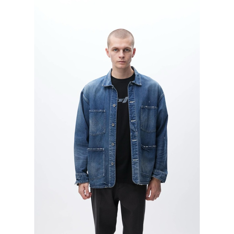 NEIGHBORHOOD 24AW WASHED COVERALL JACKET