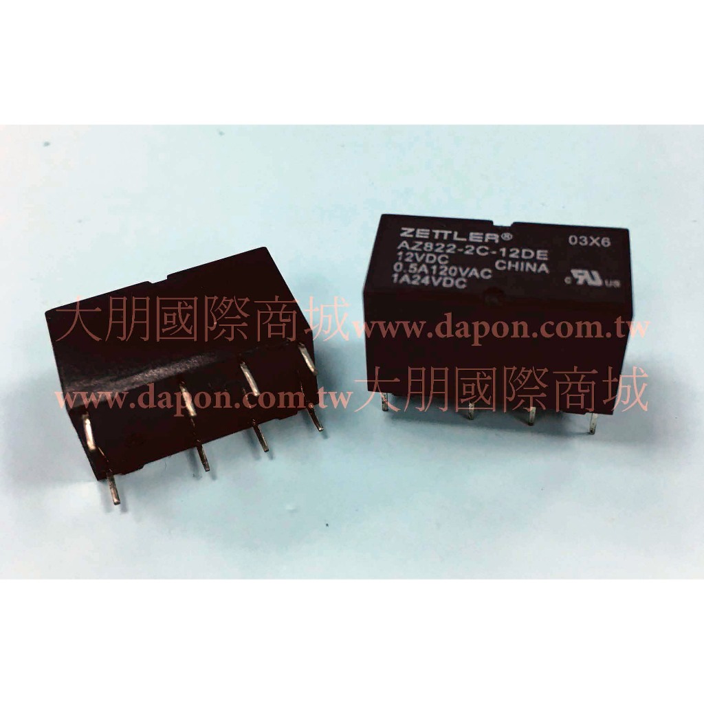 【大朋電子】【現貨/含稅】ZETTLER AZ822-2C-12DE 繼電器RELAY | 蝦皮購物