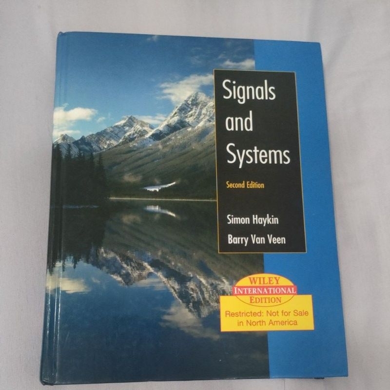 信號與系統 Signals and Systems 第二版 Simon Haykin Barry Van Veen | 蝦皮購物