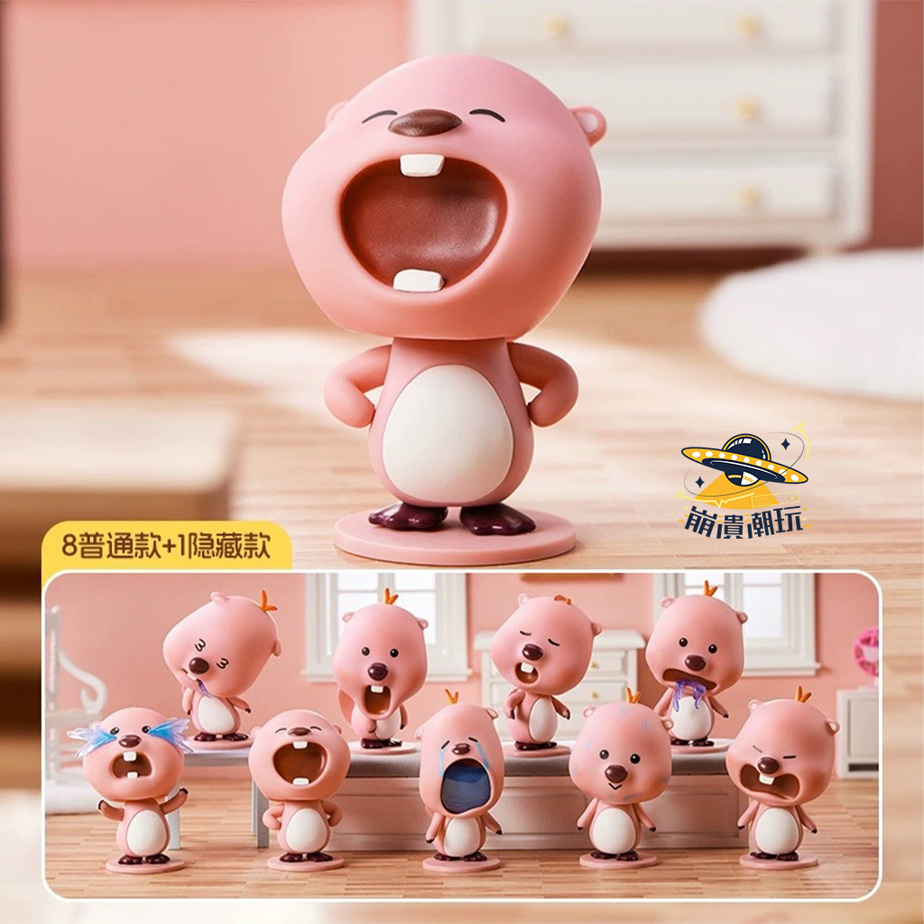 【X8TOY潮玩】MINISO名創優品 露比loopy 搞怪搖搖頭 盲盒 盒抽 盒玩 公仔 模型 一中盒《台灣現貨》 | 蝦皮購物