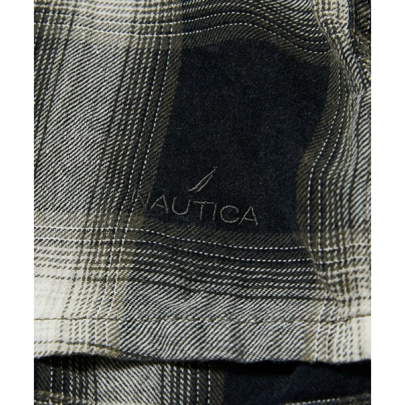 TRIBUTO} NAUTICA WASHED OMBRE CHECK L/S SHIRTS 長袖襯衫日線