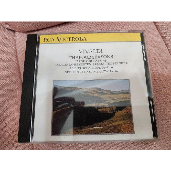 Salvatore Accardo Violin Vivaldi ：the Four Seasons 1988年 Jvc 蝦皮購物