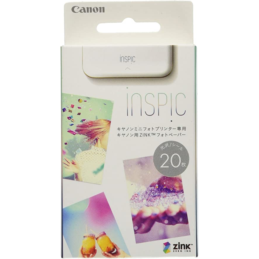 日本直送Canon 佳能inspic 相紙相片紙ZINK PV-223 PV-123 ZV-123 CV