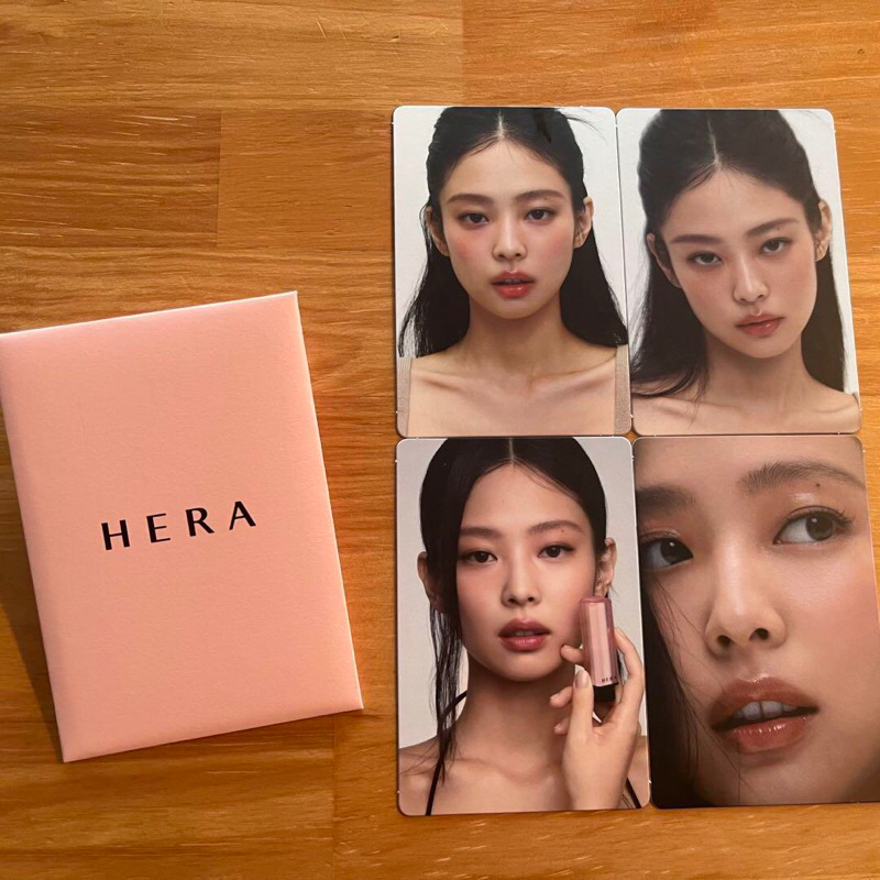 BLACKPINK JENNIE HERA日本限定代言小卡