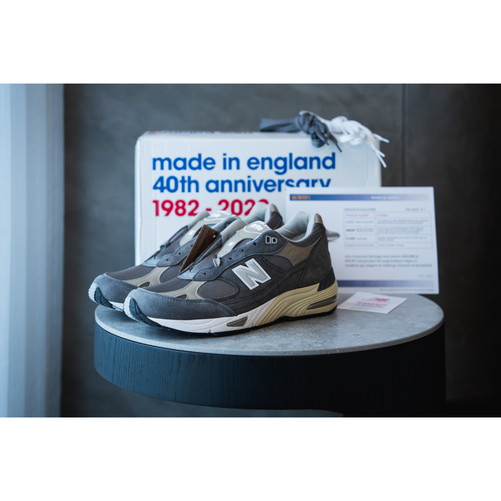 New Balance M991UKF US9.5 台灣公司貨 NB 40週年 英國製991ukf 紐巴倫復古英美製