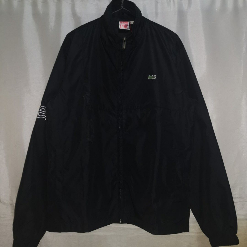 聯名Supreme x Lacoste Track Jacket 鱷魚防風運動外套| 蝦皮購物