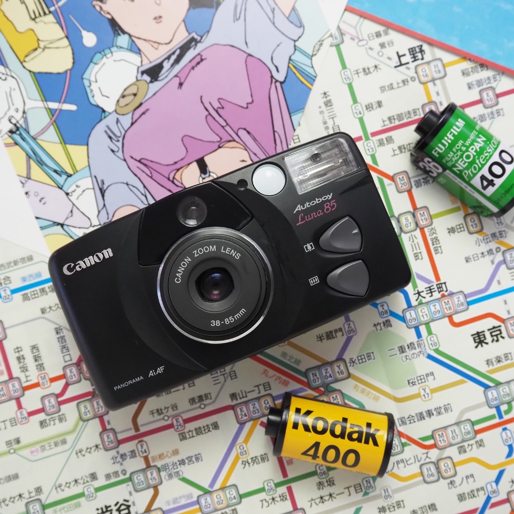 實驗攝◎ Canon Autoboy Luna 85 黑色款隨身派口袋底片機旅遊生活日常