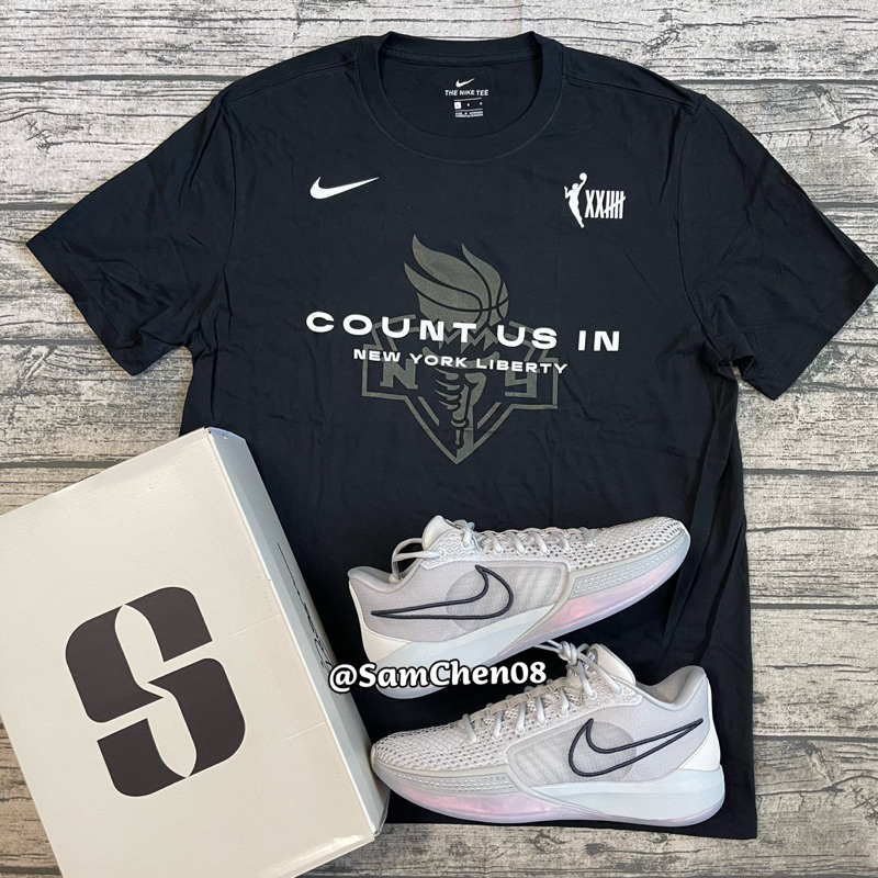 Nike WNBA New York Liberty 紐約 自由人 球員版 短袖 Sabrina 球衣 背心 練習衣 | 蝦皮購物