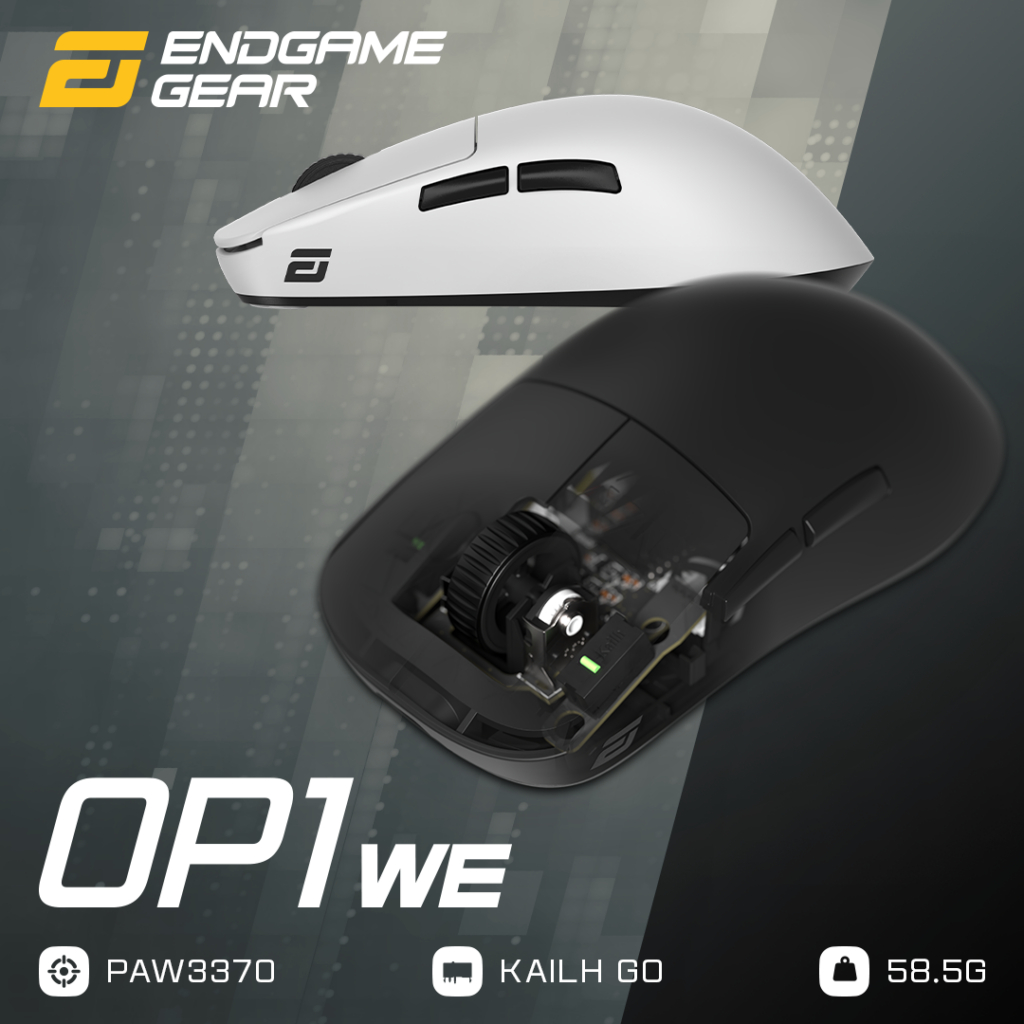 新品未開封 Endgame Gear OP1we White ゲーミングマウス - PC周辺機器