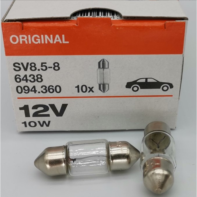 歐司朗OSRAM雙尖燈泡 1入裝 6438 6418 6411牌照燈 室內燈 閱讀燈 3種規格(GR2QO) 【業興】 | 蝦皮購物