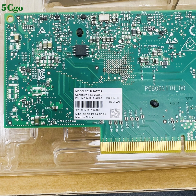 5Cgo.【含稅】原裝Mellanox/邁絡思MCX4121A-ACAT/XCAT CX-4 10/25G雙口光纖網卡 | 蝦皮購物