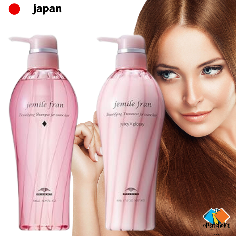 【direct from japan】MILBON Gemile Fran Shampoo 每瓶500mL 日本直接出貨 蝦皮購物