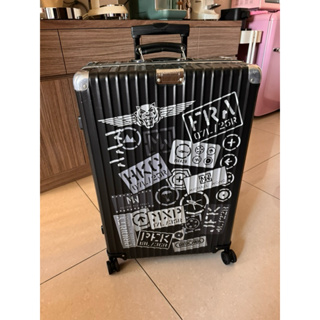 RIMOWA TOPAS TITANIUM 2018 SS Unisex Street Style Collaboration Luggage &  Travel Bags