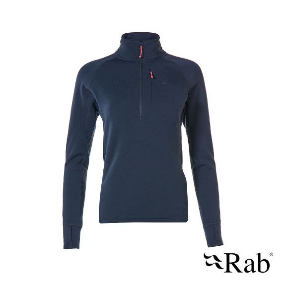 Rab Power Stretch Pro Pull-On 女 保暖排汗衣 深墨藍 QFE-63【陽昇戶外用品】 | 蝦皮購物