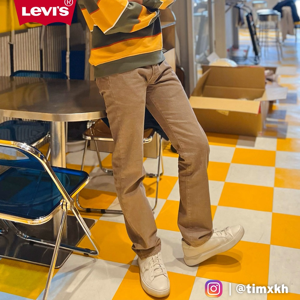 Levis_雙11限定_排釦直筒牛仔褲/ 精工灰岩石洗男款00501-3350 熱賣單品