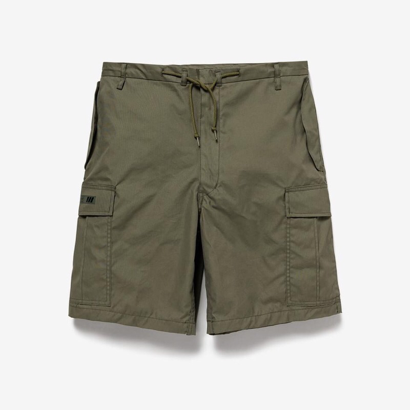 全新現貨軍綠L號23SS WTAPS MILS0001 SHORTS NYCO OXFORD 口袋短褲工作