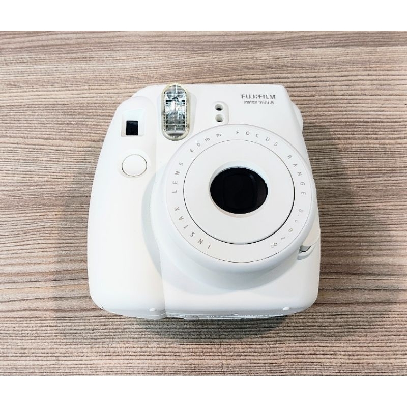 美品收藏Fujifilm 富士拍立得Instax Mini8 白色版本整機約八成五