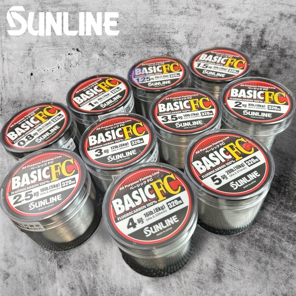 SUNLINE 透明钓鱼线与引线200 码线