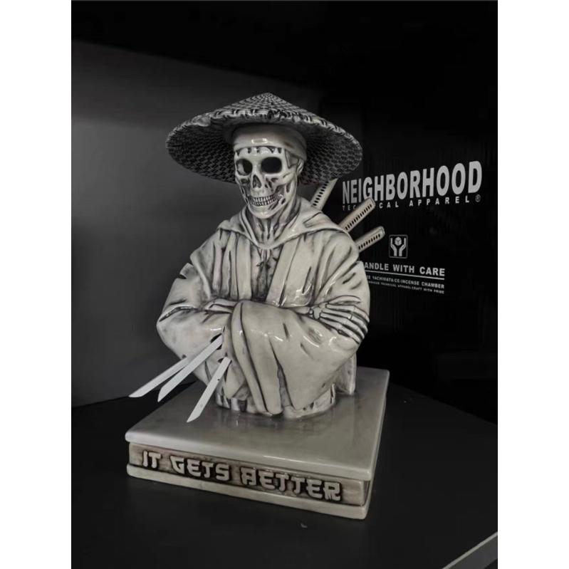 真作/穴光武士/鐘/布袋屋掛軸HC-321 Mighty Jaxx Samurai NBHD NEIGHBORHOOD 地獄使者煉獄武士線香座| 蝦皮購物