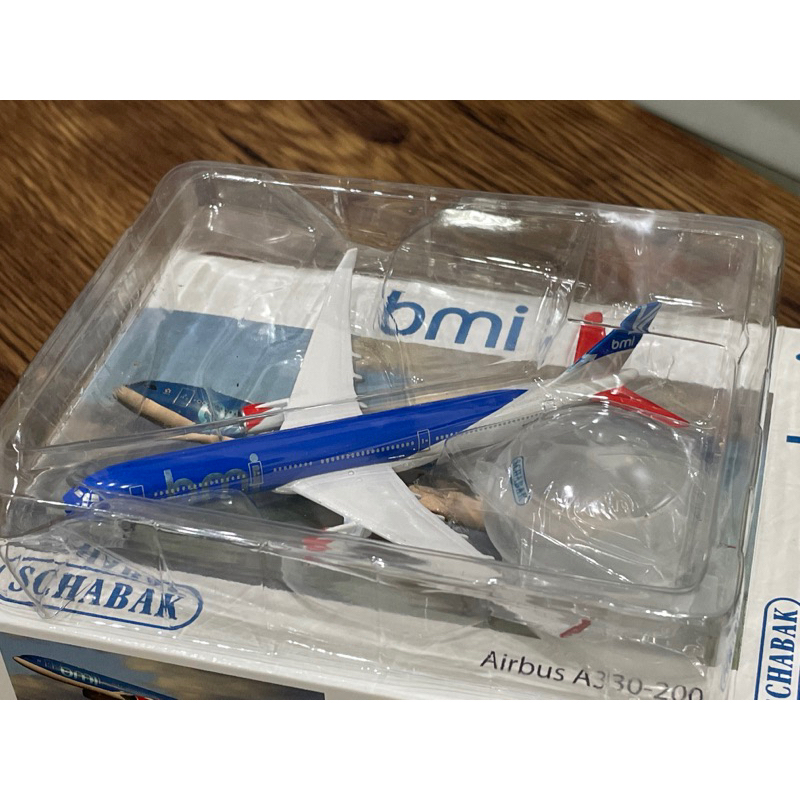 SCHABAK 1:600 1/600 AIRBUS A330-200 BMI 空巴 飛機