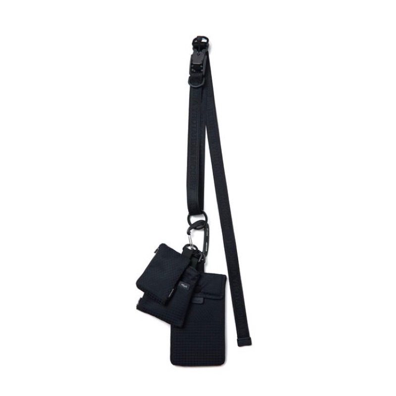 現貨一個新品聯名Wisdom x OqLiq Trinity Bag Belt - Black | 蝦皮購物
