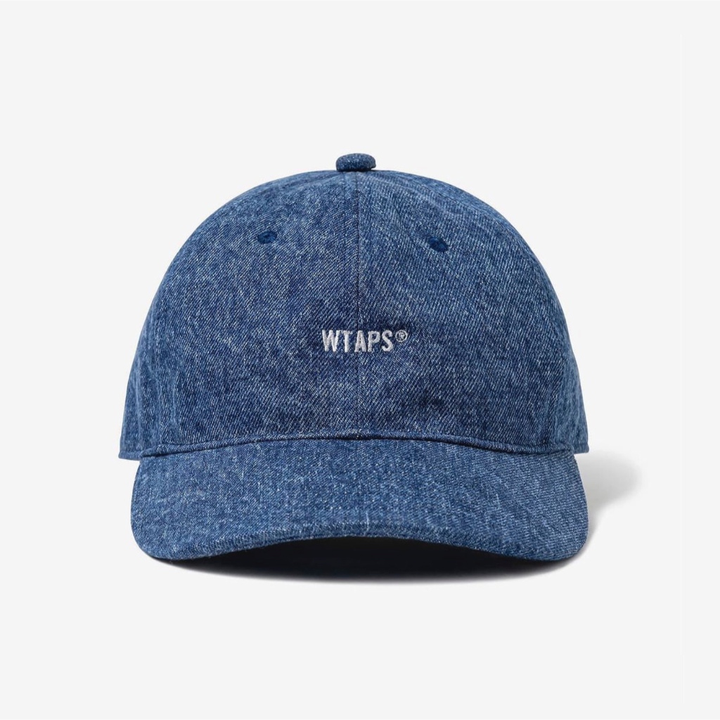 LunaShop 現貨】WTAPS COTTON. DENIM. SIGN CAP 丹寧六分割帽| 蝦皮購物