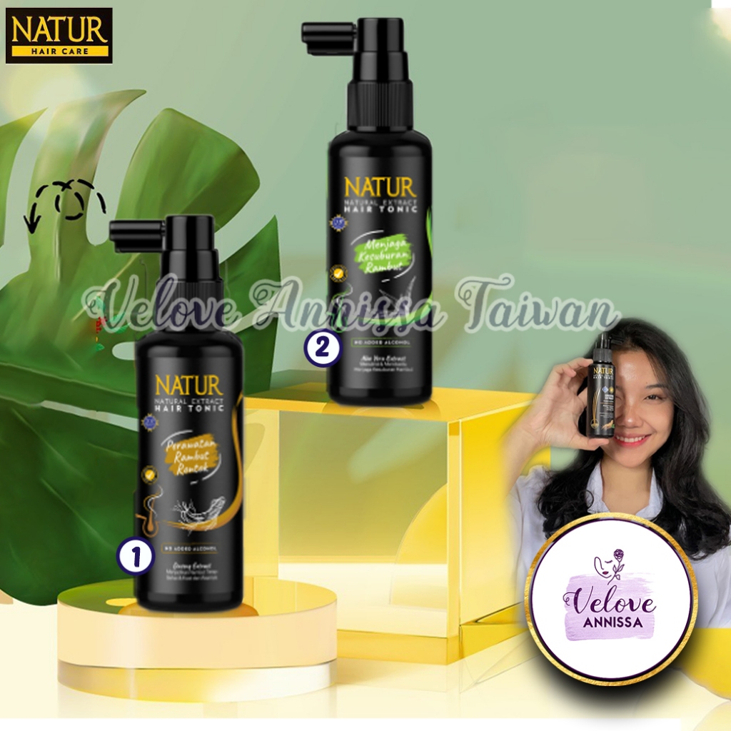 Natur Hair Tonic Rambut Kepala Akar Ginseng Aloe Vera | 蝦皮購物