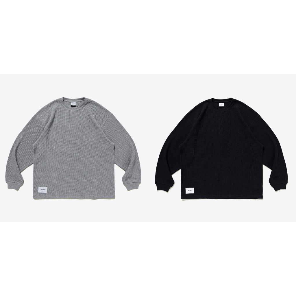 AllenTAPS】WTAPS 23AW WAFFLE 01 / LS / COTTON. SIGN 長袖| 蝦皮購物