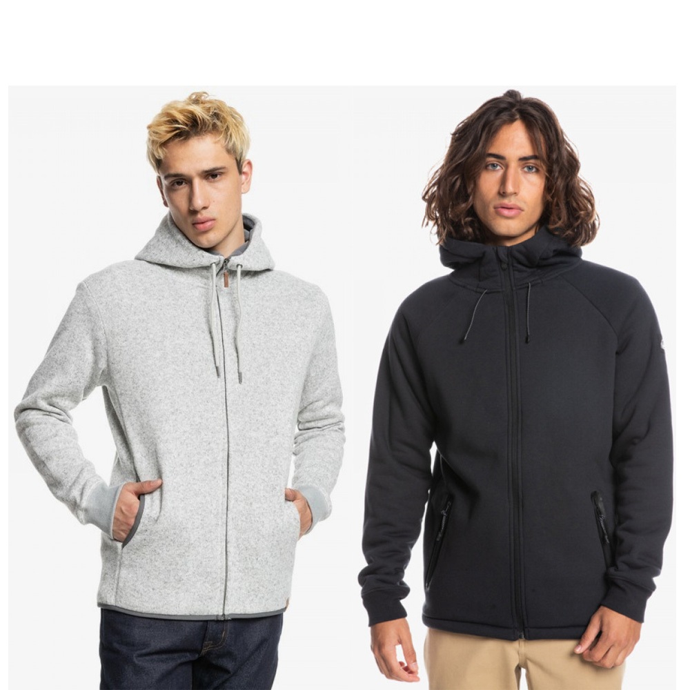 QUIKSILVER KUROW ZIP 連帽外套 多色任選 男裝 蝦皮購物