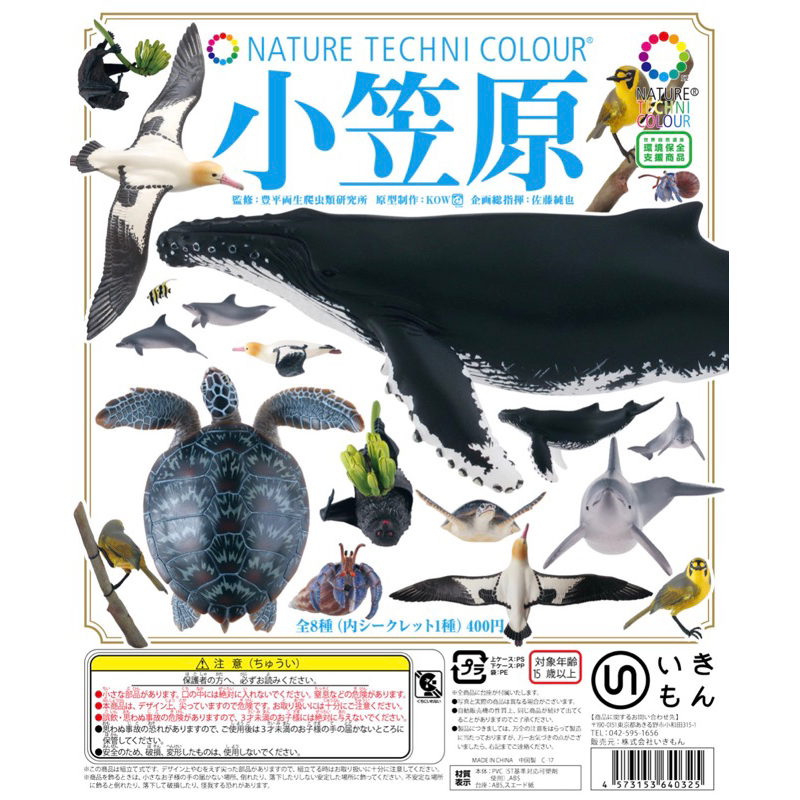 Ikimon Kitan NTC奇譚小笠原海龜綠蠵龜轉蛋扭蛋絕版品| 蝦皮購物