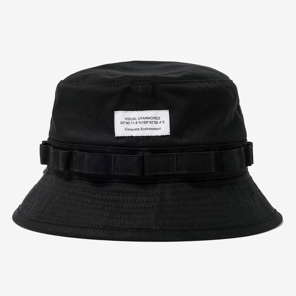 WTAPSBUCKET 02 HAT CTPL. TWILLBLACKL