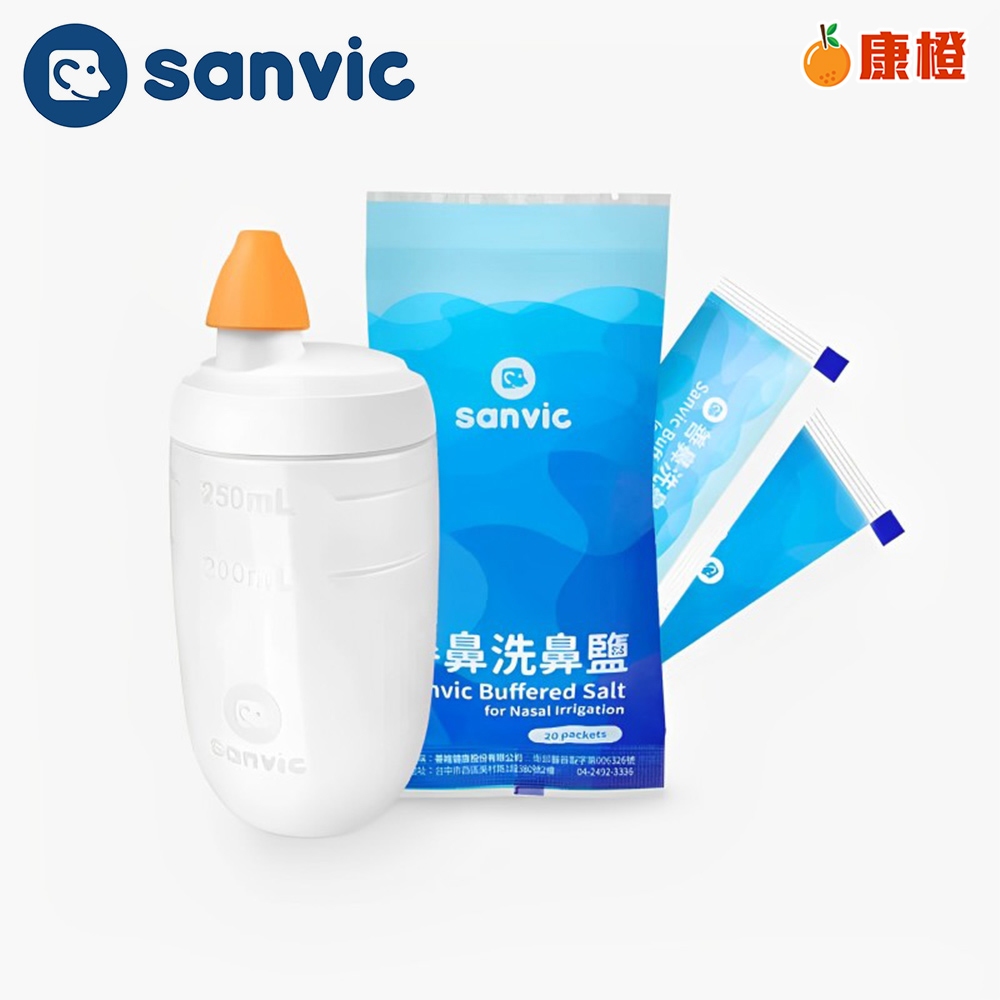 Sanvic Buffered Salt for Sinus Rinse Bottle