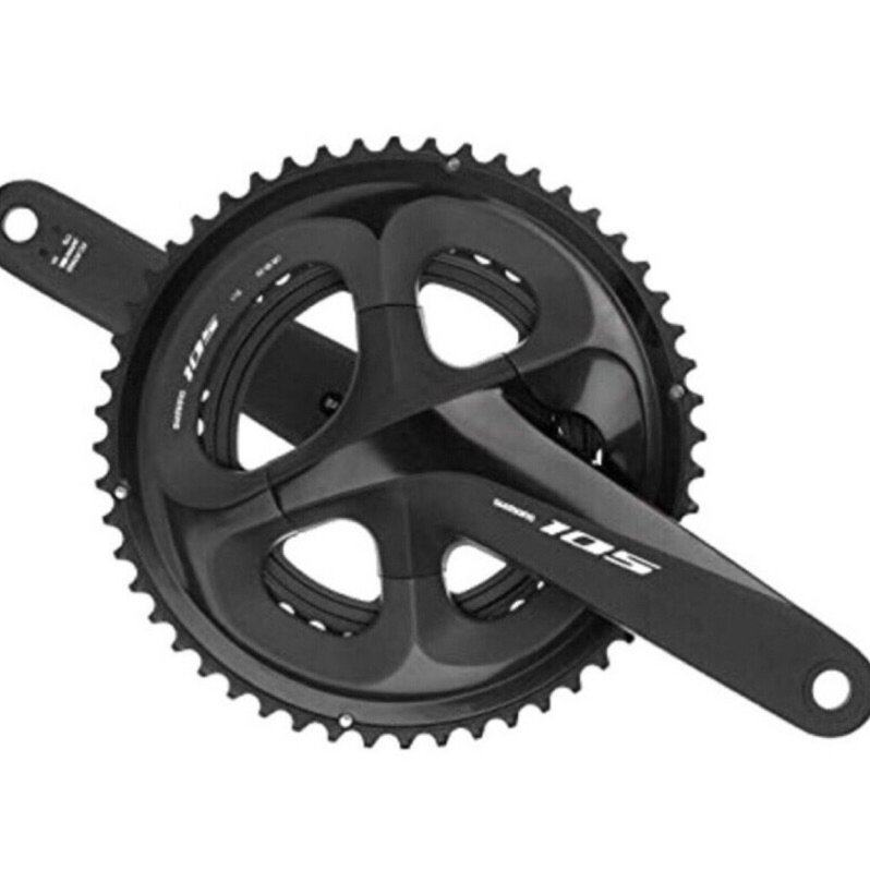 Guarnitura Shimano 105 FC-R7000 50-34T 175mm 2x11 Velocit&agrave; &ndash; Nera, Nuova Senza Scatola