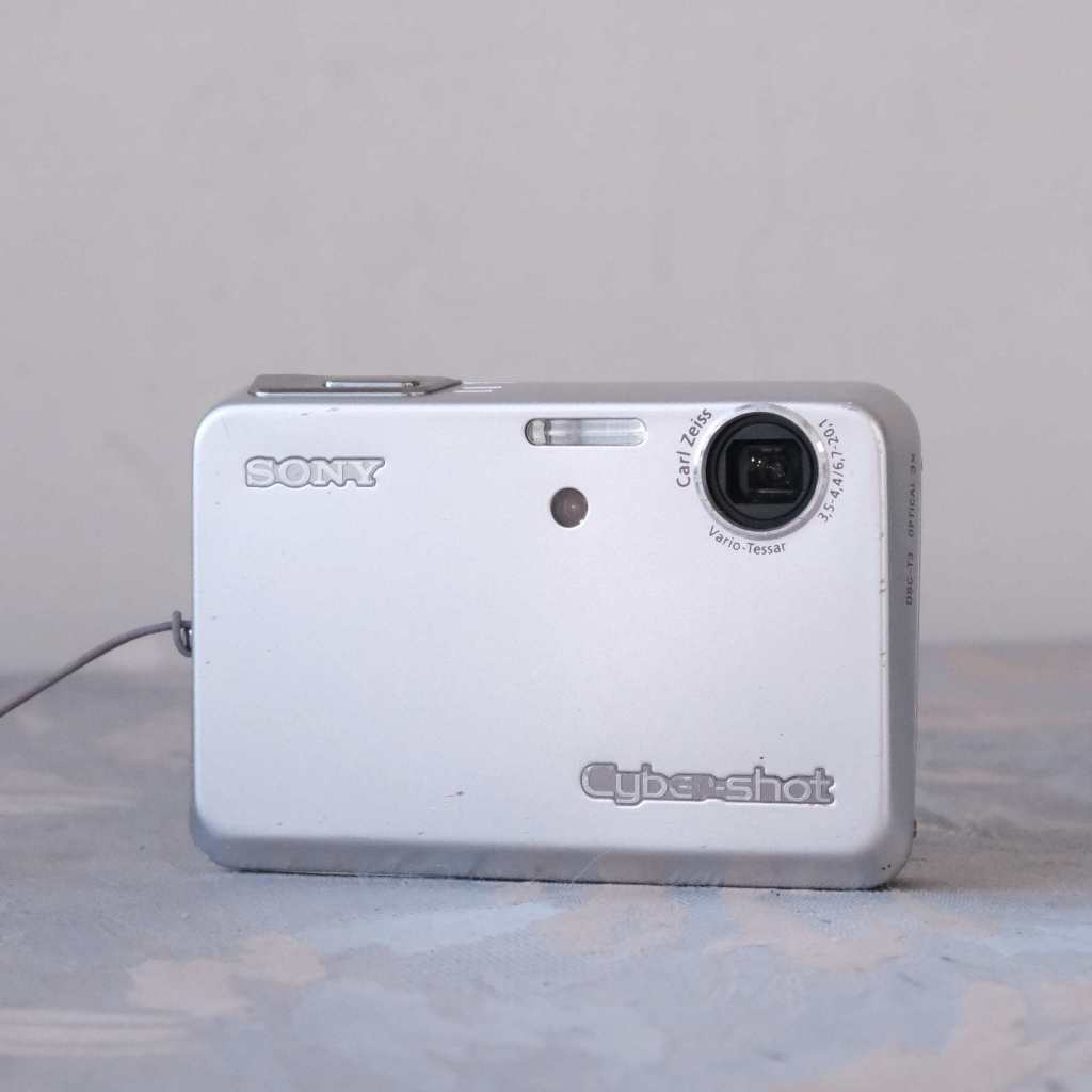 Sony Dsc T3 Sony Cyber Shot DSC-T3 Black Compact Digital RARE