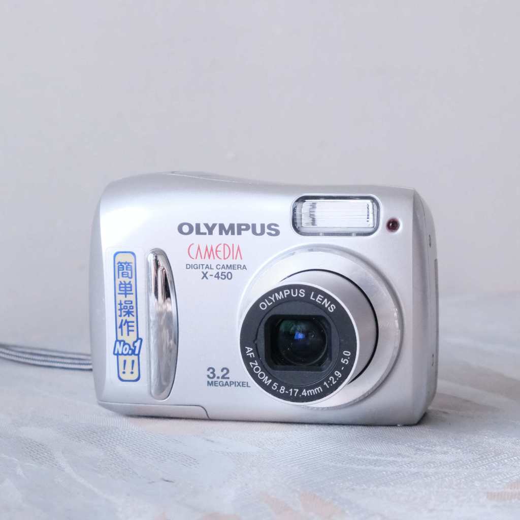 Olympus x-450 早期 CCD 數位相機 (胖胖機)