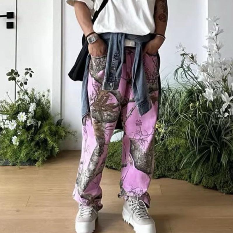 🇺🇸代購23 STUSSY BIG OL' JEAN REALTREE EDGE 迷彩長褲休閒褲