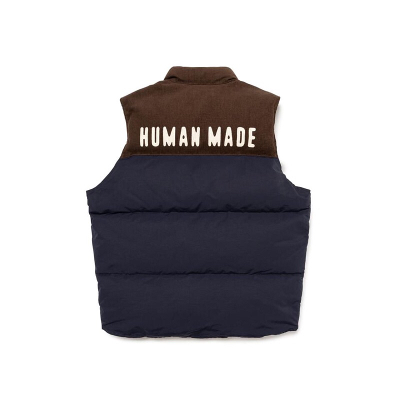 23AW HUMAN MADE REVERSIBLE DOWN VEST 全新正品背心雙面穿| 蝦皮購物