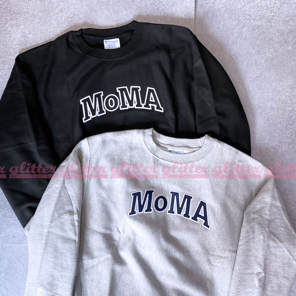 glitter。現貨+預購Champion x MOMA 聯名款重磅刷毛大學T 衛衣| 蝦皮購物