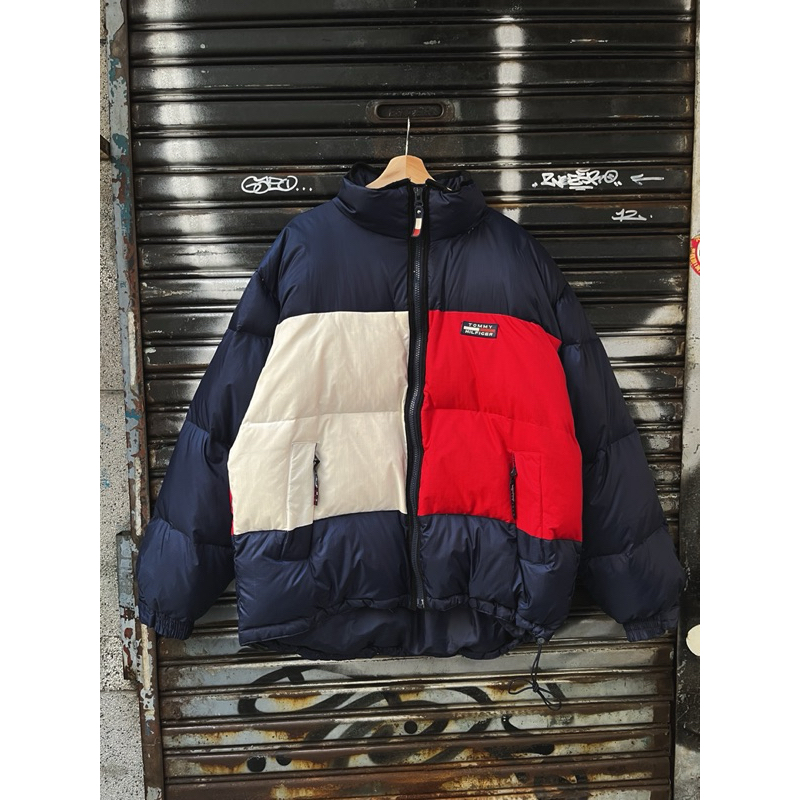 Tommy hilfiger big 2025 flag jacket