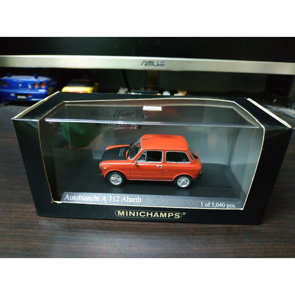 Minichamps 1:43 Autobianchi A112 Abarth Année de construction 1974