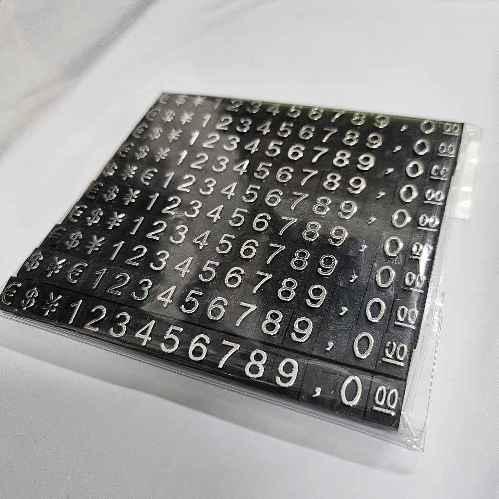 數字豆白/銀/金標價格適用標價錢數字標價牌五邊形數字豆數字牌價格牌