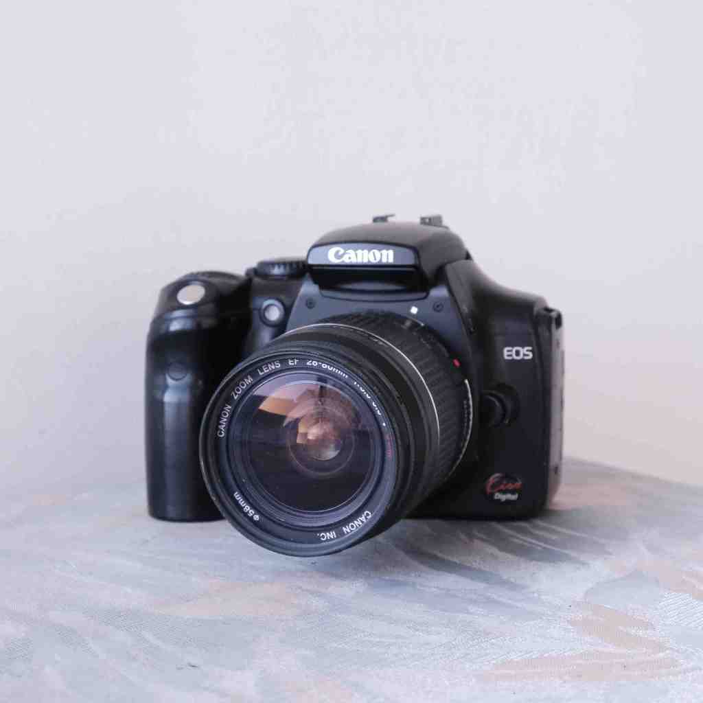 canon EOS Kiss Digital X (400D) 附一顆鏡頭 自動 單眼 SLR CMOS 老數位 相機