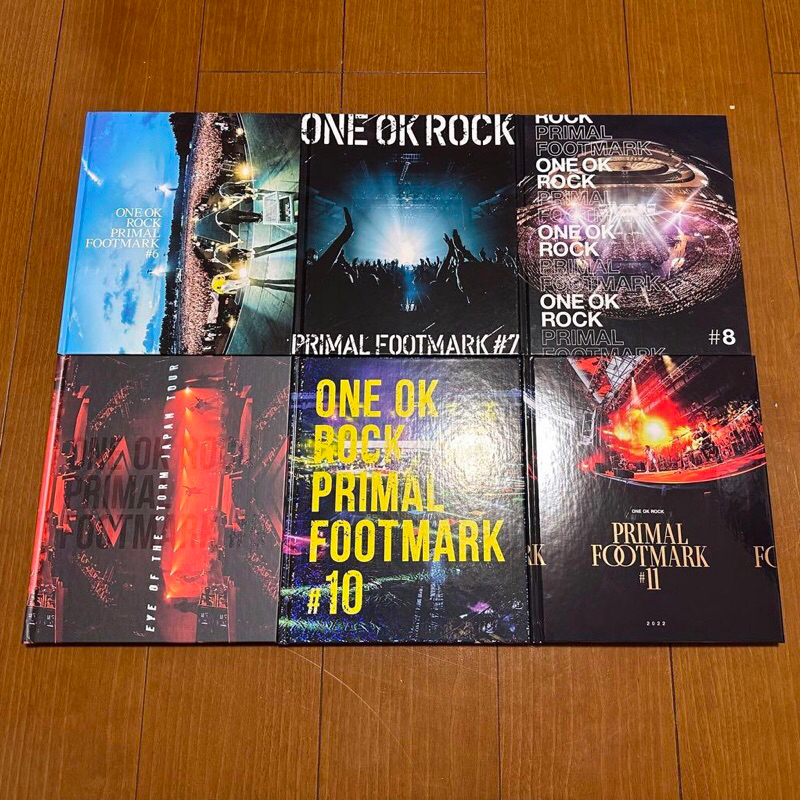 ONE OK ROCK/PRIMAL FOOTMARK PHOTOBOOK 會員照片集寫真書