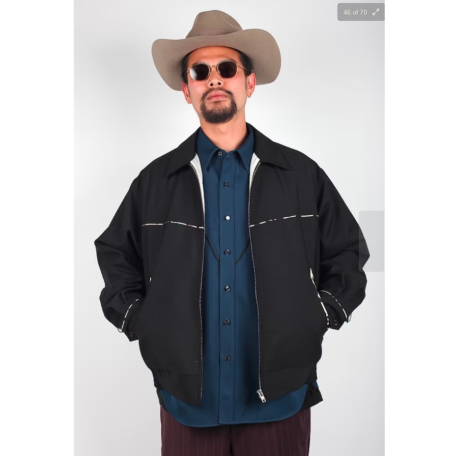 WACKO MARIA WESTERN JACKET(TYPE-1) 西部外套 S號 二手美品