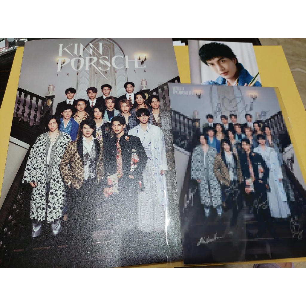 [現貨] KinnPorsche JAPAN PHOTOBOOK含親簽大卡(MileApo,黑幫少爺愛上我)