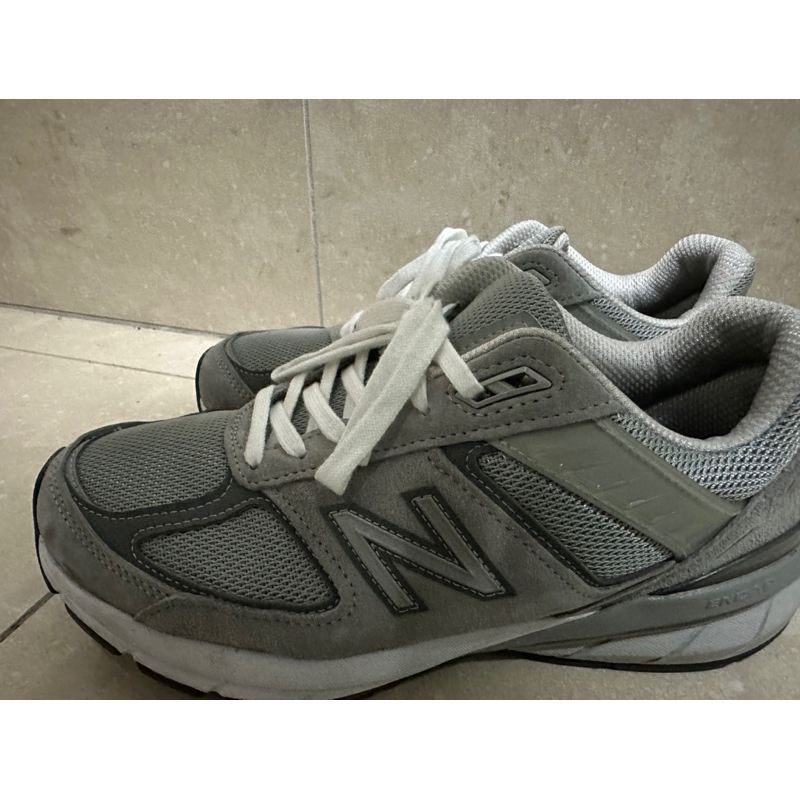 5折！！二手極新僅此一雙！NEW BALANCE NB990V5 NB 990 復古 美製 元祖灰 (男款) | 蝦皮購物