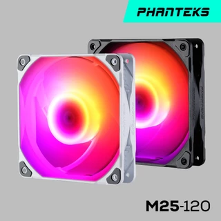 Phanteks追風者 M25-120 ARGB散熱風扇 黑色/白色/單包裝/三包裝/厚度25mm